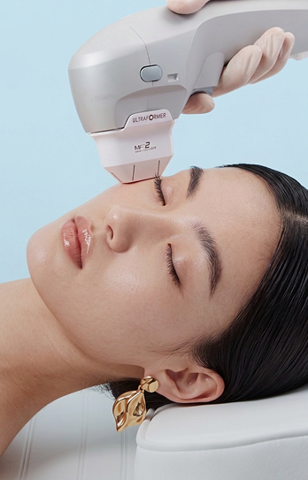 Ultrasound facial treatment